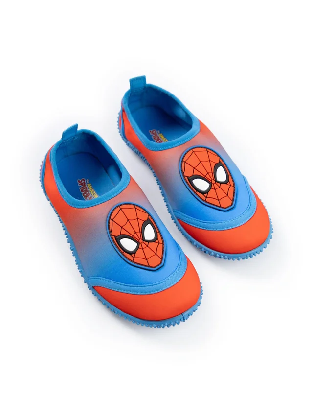 Vanilla Underground Spiderman Boys Red Character Aqua Shoes (6-12 UK Child)