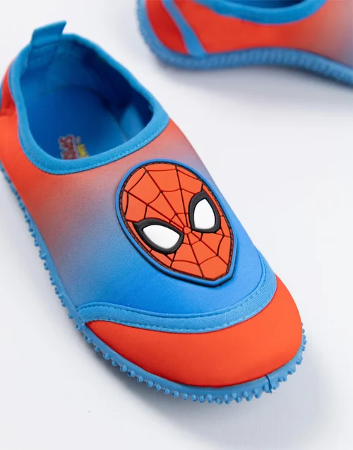 Vanilla Underground Spiderman Boys Red Character Aqua Shoes (6-12 UK Child) - 8 infant Image 2