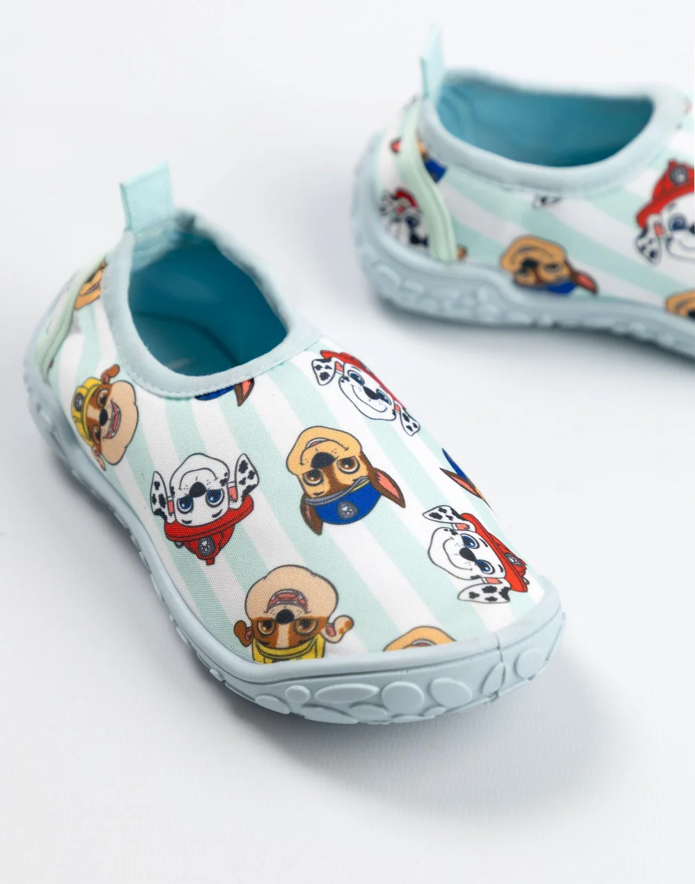 Vanilla Underground Paw Patrol Boys Blue Stripy Character Aqua Shoes (6-12 UK Child) - 10 Infants Image 2