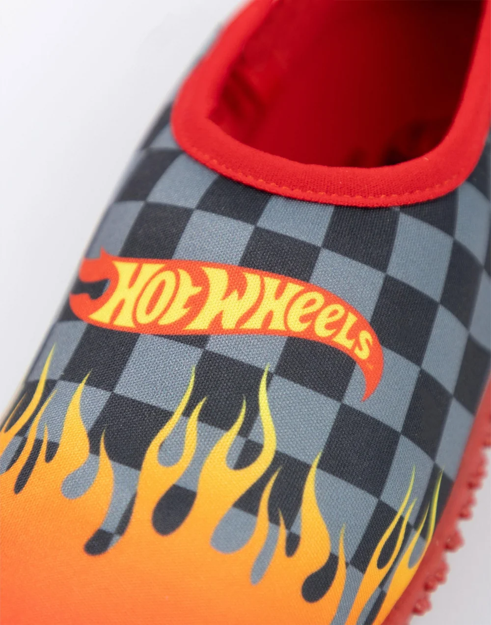 Vanilla Underground Hot Wheels Boys Red Flames Aqua Shoes (8-2 UK Child) - Size 10 Infants Footwear Image 3