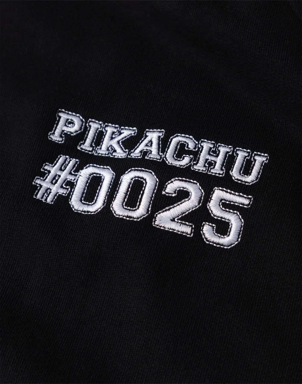 Vanilla Underground Pokemon Boys Black Pikachu Varsity Jacket (4-12 Years) - 11-12 Yrs Image 5