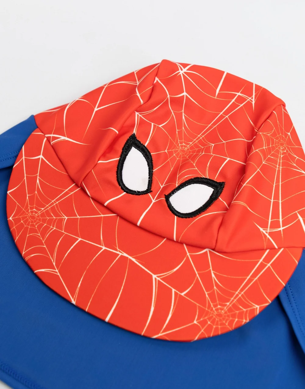 Vanilla Underground Spiderman Boys Red Character Fitted Curved Peak Cap (One Size) - One Size Image 4