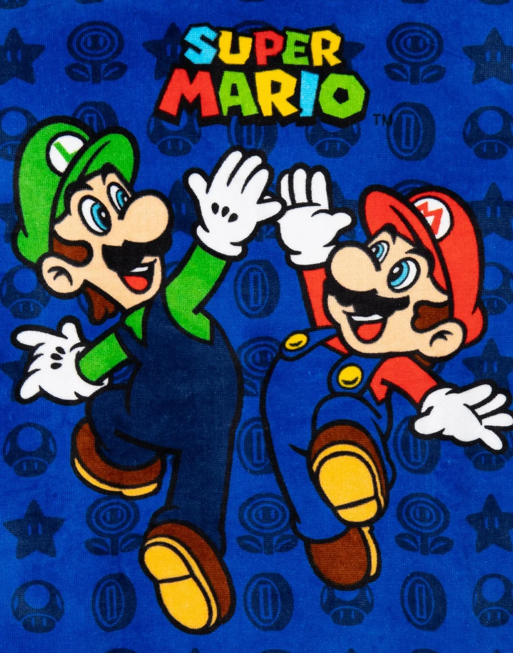 Vanilla Underground Nintendo Boys Multicoloured Character Placement Print Poncho Towel (One Size) - One Size Image 3