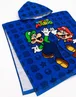 Vanilla Underground Nintendo Boys Multicoloured Character Placement Print Poncho Towel (One Size) - One Size Image 4