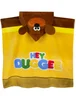 Vanilla Underground Hey Duggee Boys Yellow 3D Novelty Dress-Up Style Poncho Towel (One Size) - One Size Image 2