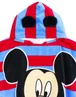 Vanilla Underground Disney Unisex Kids Red Mickey Mouse Poncho Towel (One Size) - One Size Image 4