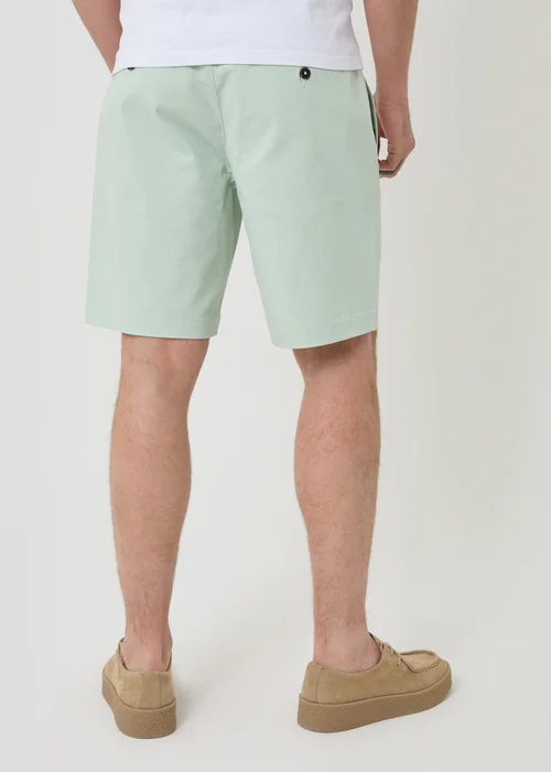 Threadbare Mint Cotton Regular Fit Stretch Chino Shorts - 36 Image 2