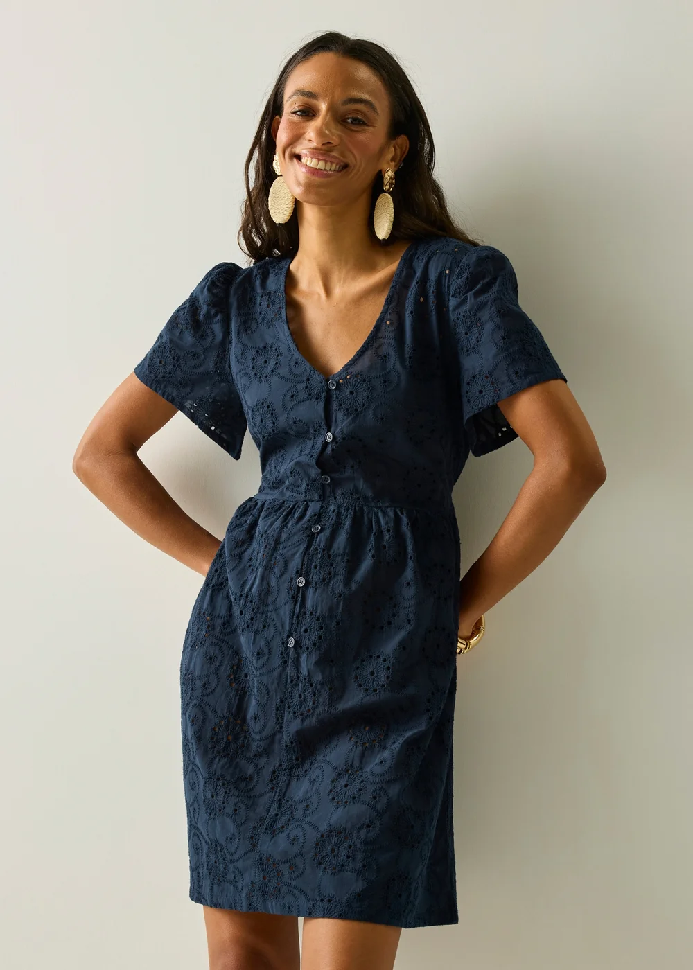 Regatta Navy Tarida Lightweight Dress - 10 Image 4