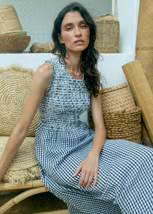 Regatta Life Monochrome Gingham Poloma Dress - 20 Image 5