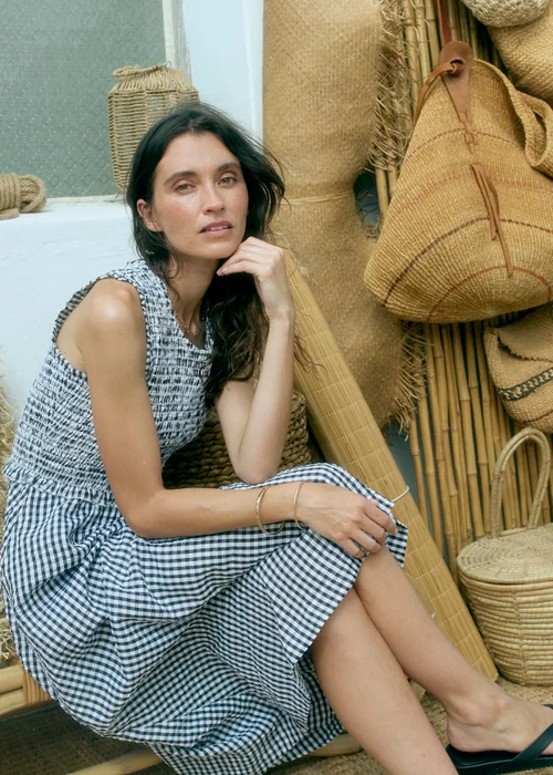 Regatta Life Monochrome Gingham Poloma Dress - 20 Image 4