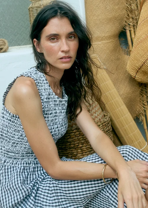 Regatta Life Monochrome Gingham Poloma Dress - 20 Image 6