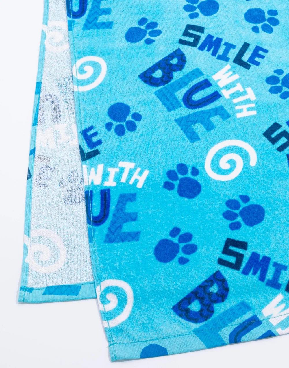 Vanilla Underground Blue's Clues & You! Unisex Kids Blue Poncho Towel (One Size) - One Size Image 5