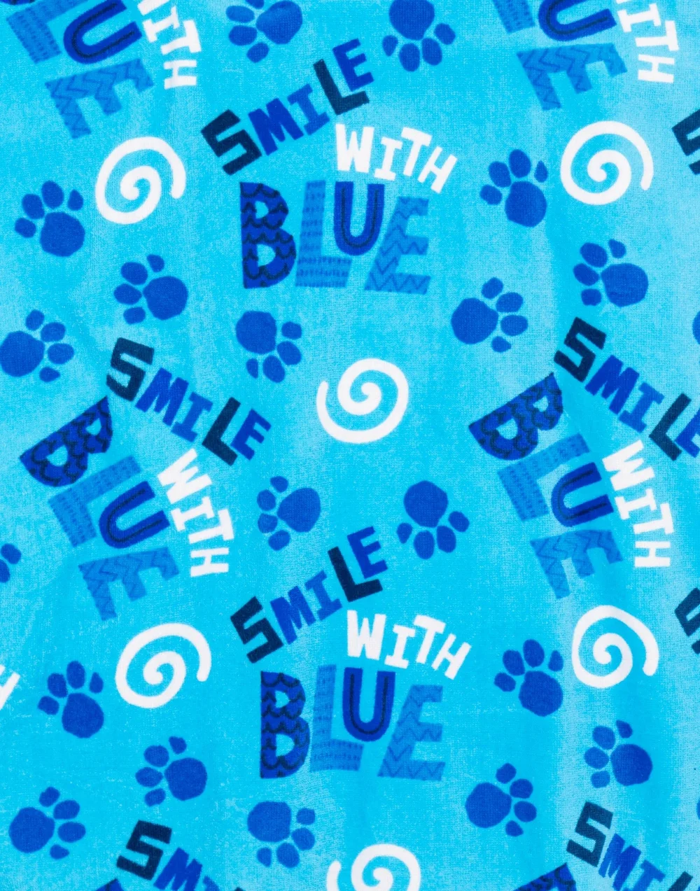 Vanilla Underground Blue's Clues & You! Unisex Kids Blue Poncho Towel (One Size) - One Size Image 4