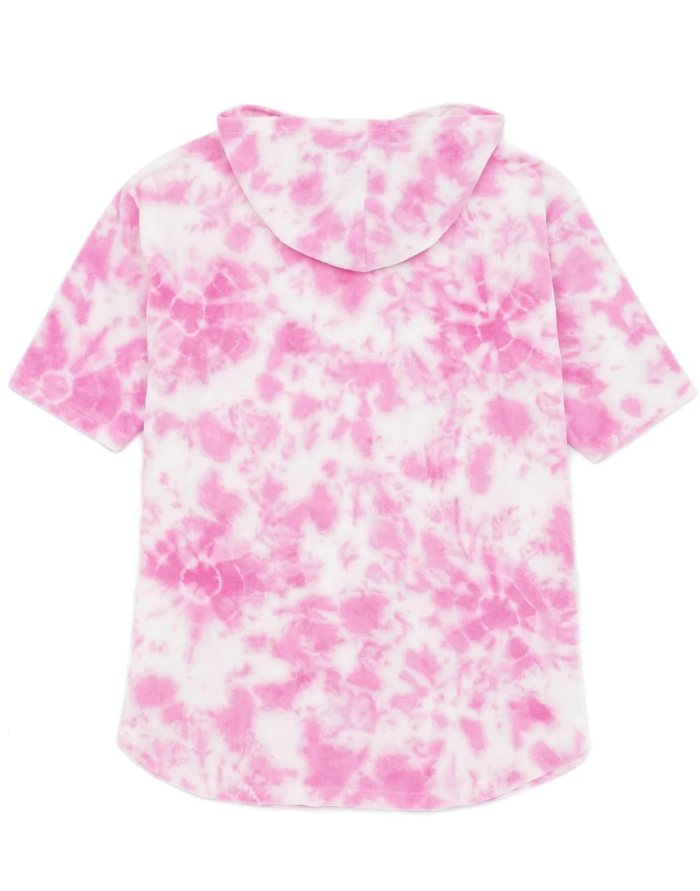 Vanilla Underground Barbie Girls Pink Tie Dye Poncho Towel (3-10 Years) - 3-6 Yrs Image 3