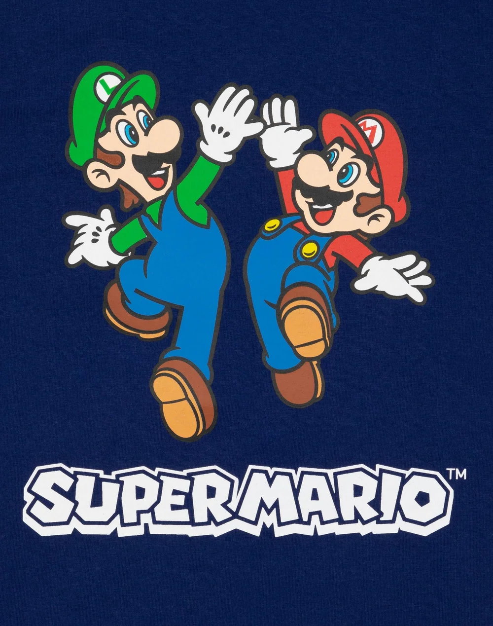 Vanilla Underground Nintendo Boys Blue Super Mario Pyjama Set (4-14 Years) - 4-5 Yrs Image 3