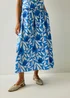 Regatta Sonic Blue Tropic Leaves Galdana Skirt - 16 Image 2