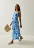 Regatta Sonic Blue Tropic Leaves Galdana Skirt - 16 Image 3