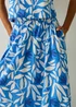 Regatta Sonic Blue Tropic Leaves Galdana Skirt - 16 Image 5