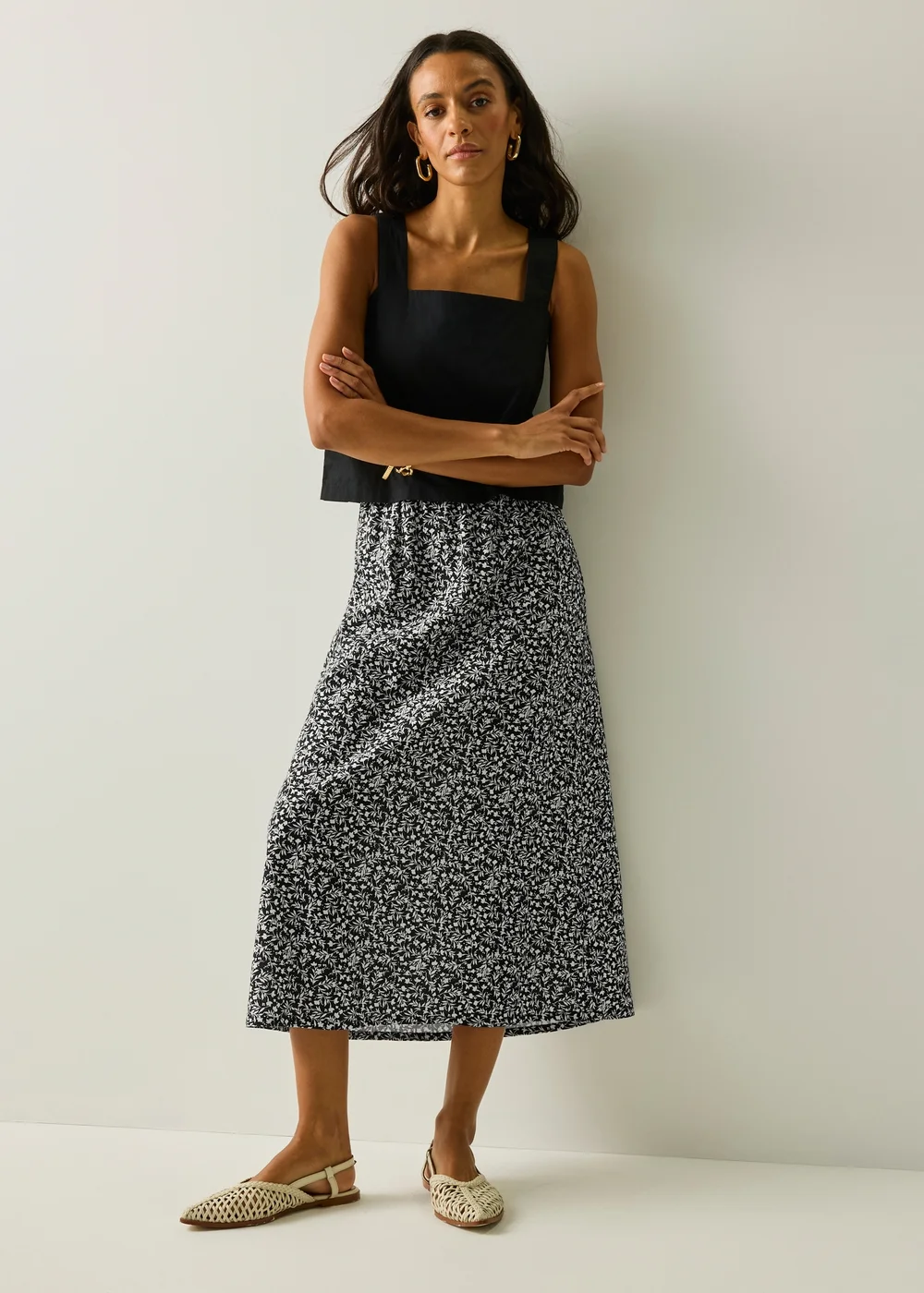 Regatta Monochrome Ditsy Bloom Flamenca Skirt - 10 Image 5