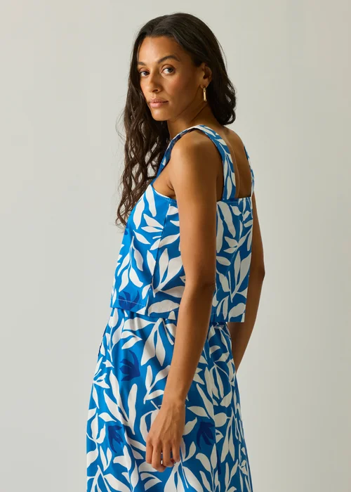 Regatta Sonic Blue Tropic Leaves Laguna Lightweight Vest - 10 Image 4
