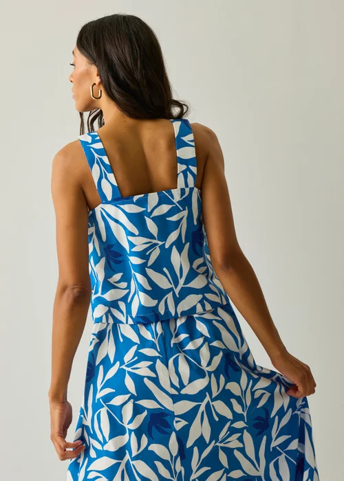 Regatta Sonic Blue Tropic Leaves Laguna Lightweight Vest - 10 Image 2