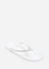 Where's That From Giuliana Clear Glitter Toe Post Flip Flops - 5 Image 3