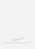 Where's That From Giuliana Clear Glitter Toe Post Flip Flops - 5 Image 2