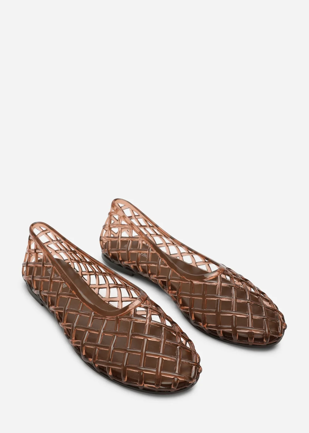 Where's That From Kori Brown Clear Jelly Ballet Pumps - 4 Image 4