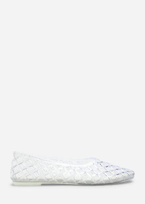 Where's That From Kori Clear Jelly Ballet Pumps - Size 3 Image 2