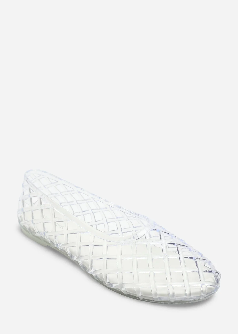 Where's That From Kori Clear Jelly Ballet Pumps - Size 3 Image 3