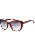 Calvin Klein Burgundy Gradient Sunglasses - One Size Image 2
