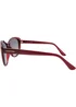 Calvin Klein Burgundy Gradient Sunglasses - One Size Image 3