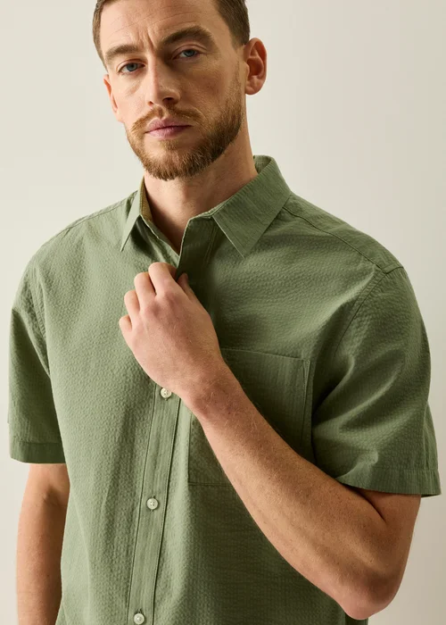 Regatta Oil Green Camilo Lightweight Shirt - 3XL Image 4