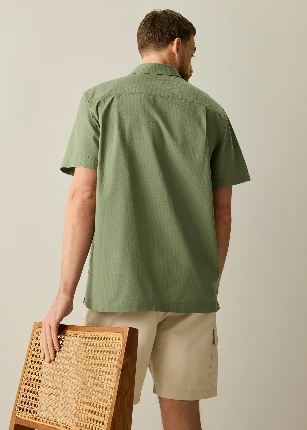 Regatta Oil Green Camilo Lightweight Shirt - 3XL Image 2