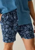Regatta Airbrushed Pineapple Navy Paraiso Lightweight Shorts - L Image 2