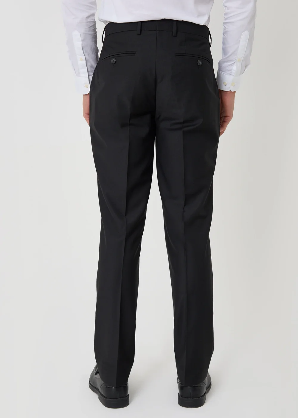 Threadbare Black Slim Fit Suit Trousers - 34 Image 2