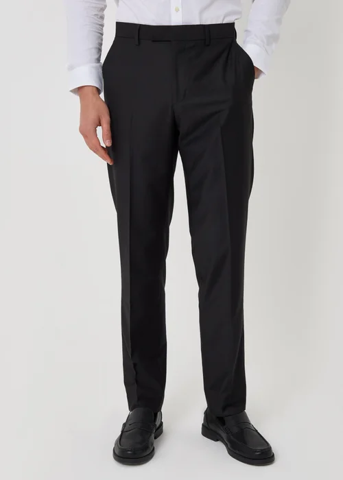 Threadbare Black Slim Fit Suit Trousers - 34 Image 1