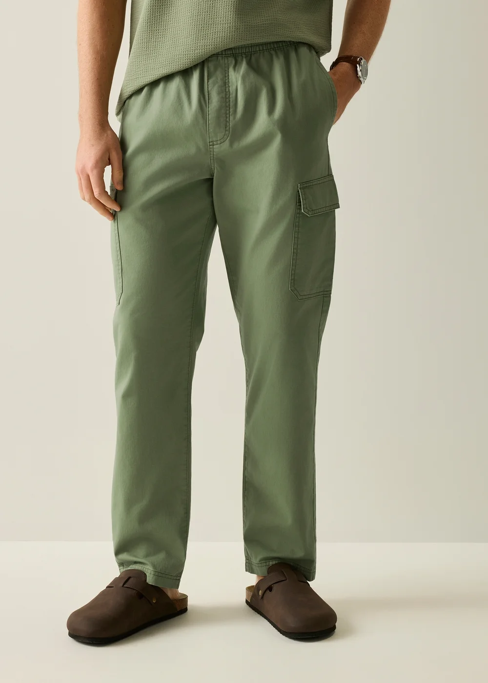 Regatta Oil Green Anakena Trousers - M Image 2