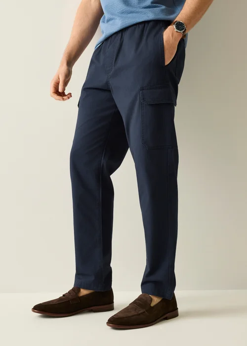 Regatta Navy Anakena Trousers - M Image 1