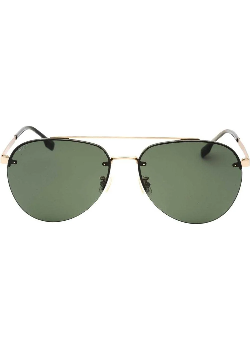 Hugo Boss Gold Matte Sunglasses - One Size Image 1