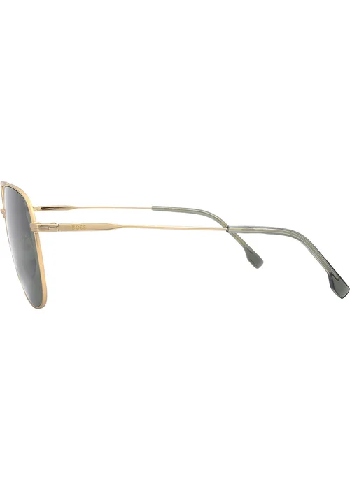 Hugo Boss Gold Matte Sunglasses - One Size Image 3