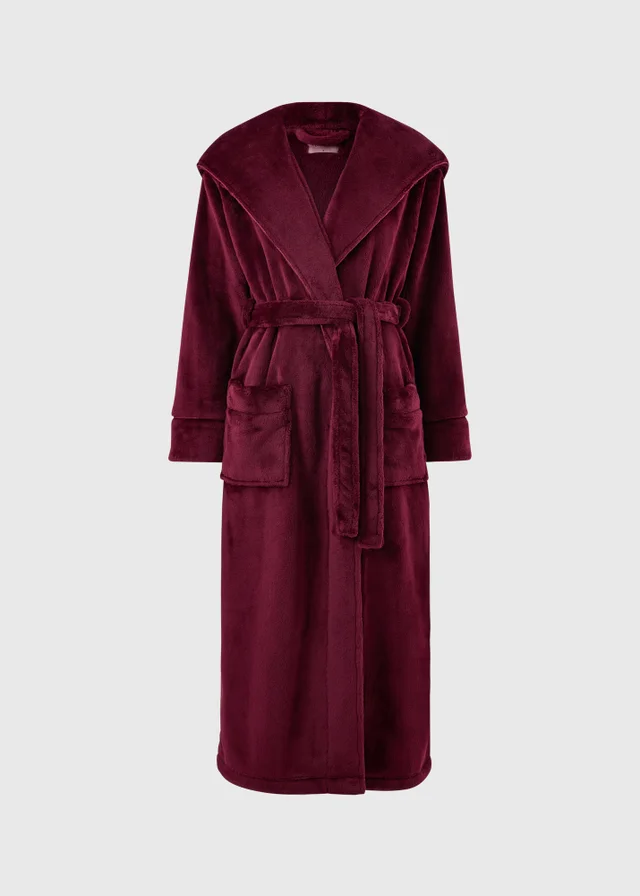 Burgundy Dressing Gown