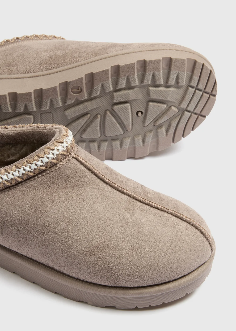 Mink Snug Mule Slippers - Size 7 Image 1