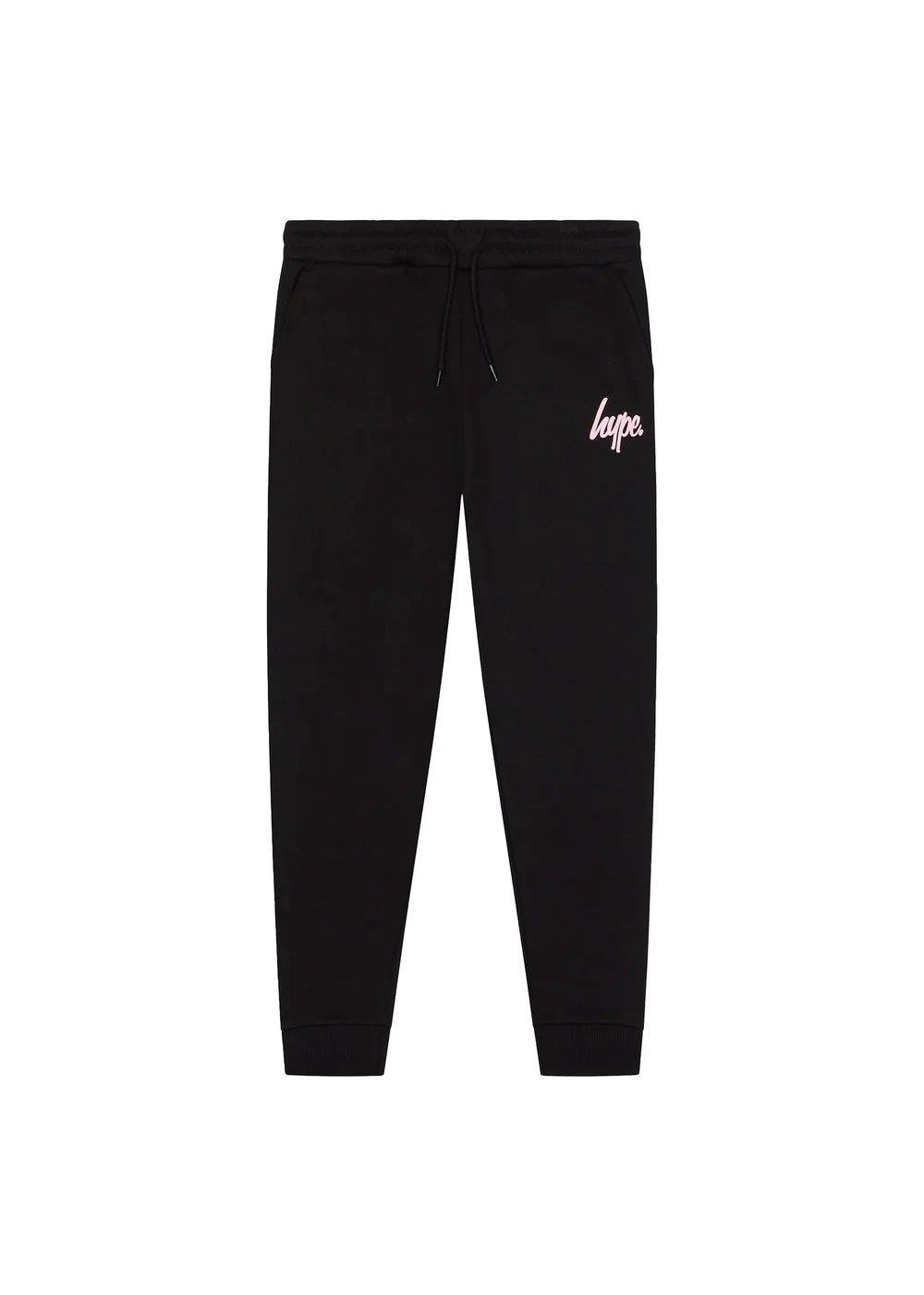 Hype Girls Black Hooded Tracksuit with Joggers (7-12 Years) - 7-8 Yrs Image 3