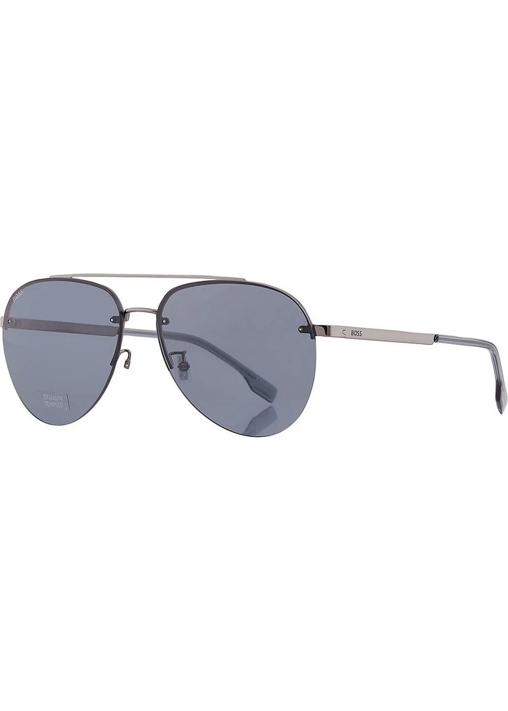 Hugo Boss Grey 1537/F/SK 06LB IR Sunglasses - One Size Image 2
