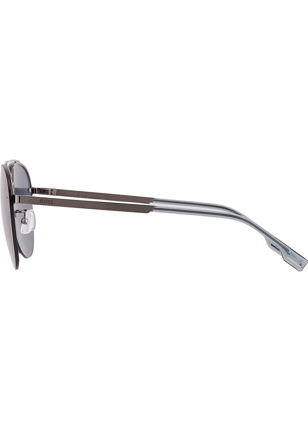 Hugo Boss Grey 1537/F/SK 06LB IR Sunglasses - One Size Image 4
