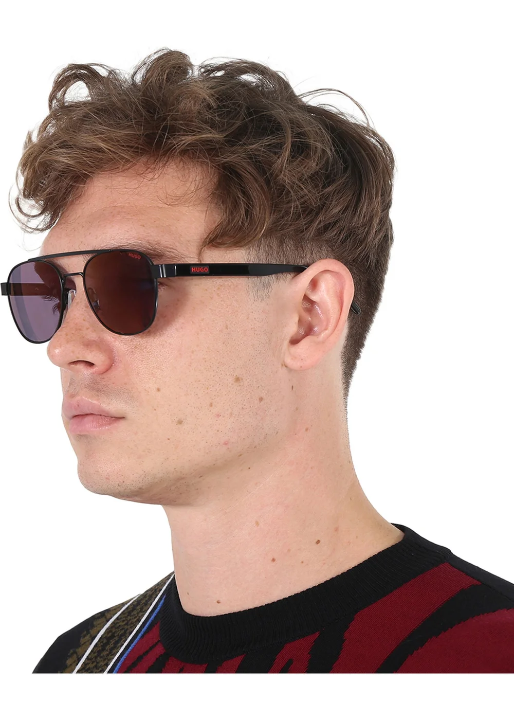 Hugo Boss Black HG 1196/S 003 AO Sunglasses - One Size Image 5