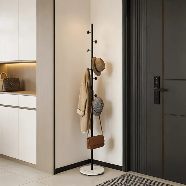 Lifeideas Freestanding Coat Rack with Marble Base