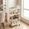 Lifeideas 4-Tier Storage Cart with wheels - One Size Image 1