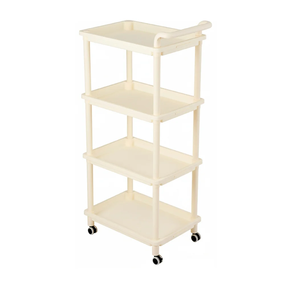 Lifeideas 4-Tier Storage Cart with wheels - One Size Image 3